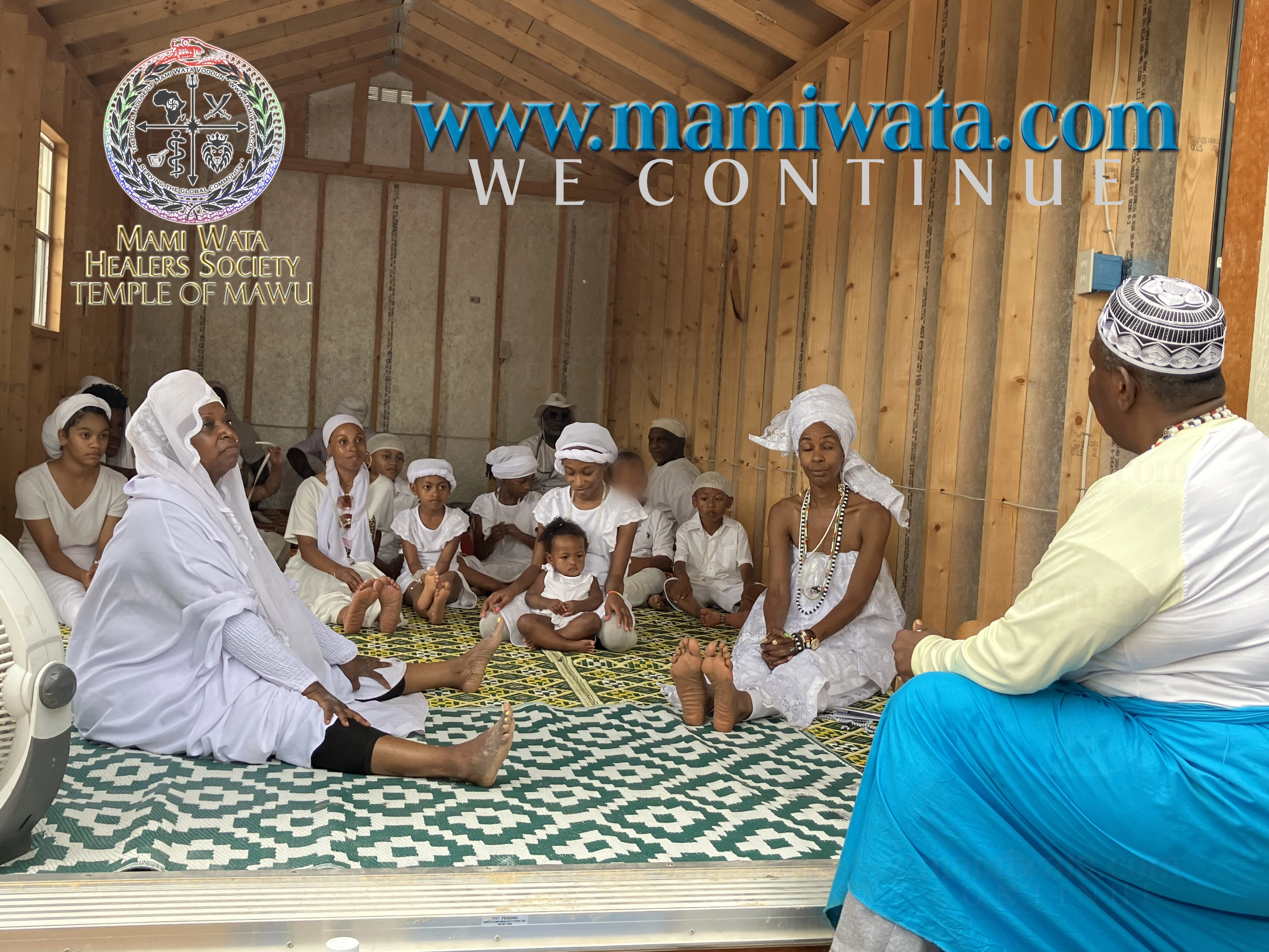 Mama Zodede instructing members.